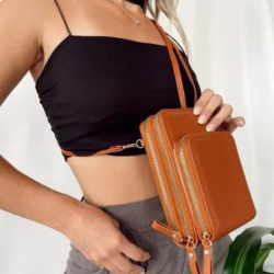 Bolso Multifuncional de Eco Cuero | Ideal para Celular y Billetera