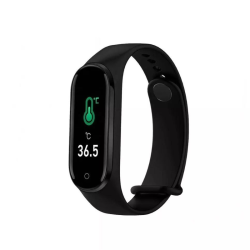 Reloj Pulsera Inteligente 4PRO Negro con Monitoreo de Salud