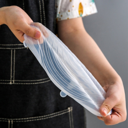 Tapas Reutilizables Flexibles para Conservación de Alimentos | Adaptables a Recipientes